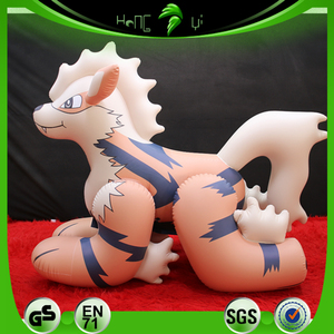 Hongyi Jouet Gonflable Arcanine Costume Gonflable Loup Couché Costume Animal Pour Cosplay - Product Image 4