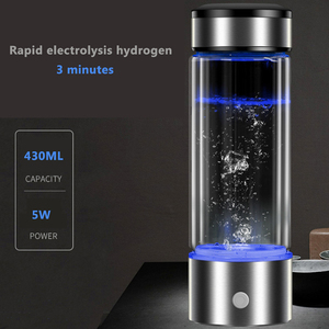 <span class=keywords><strong>Precio</strong></span> barato de vidrio de acero inoxidable tranquilo fácil llevar recargable electrólisis Japón agua generador de hidrógeno - Product Image 3
