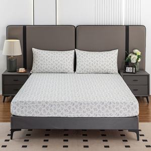 Charge Balance Earthing Bedspread Customized Size Grounding Fitted Sheet 95% Organic Cotton 5% Pure <b>Silver</b> Fiber for Home Hotel - Product Image 4