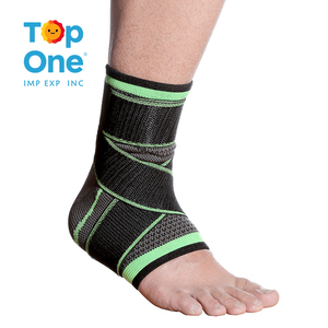 Top One manga de compresión para voleibol/baloncesto deporte presión tobillo soporte con caída de pie vendada - Product Image 2