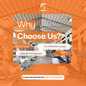 LI CHUAN Cerniera <span class=keywords><strong>con</strong></span> <span class=keywords><strong>Chiusura</strong></span> a <span class=keywords><strong>Lucchetto</strong></span> Cromata Grande <span class=keywords><strong>con</strong></span> Chiave e Fibbia per Accessori Hardware Flight Case - Product Image 4