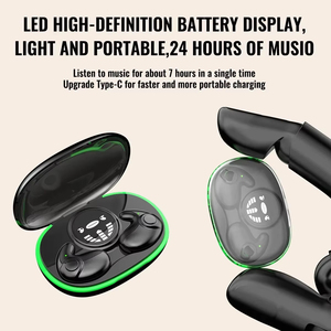 Coupon <span class=keywords><strong>de</strong></span> réduction MD558 – Petits écouteurs Bluetooth intelligents pour le sommeil, parfaits pour l'avion et le métro, mini écouteurs TWS sans fil pour dormir sur le côté - Product Image 4