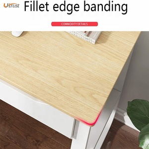 Cấu Trúc Ổn Định Chất Lượng Cao Con Dấu Gỗ Rắn Bàn Máy Tính Đa Chức Năng Pad Gỗ Với 2 Ngăn Kéo Lưu Trữ Lớn Và Chân Mạnh Mẽ - Product Image 4