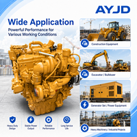 Moteur diesel industriel haute rigidité KT 280KW pour engins de construction (excavatrices, bulldozers) - Ensemble de transmission