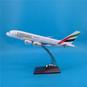โมเดลเครื่องบินเรซิ่นไดแคสต์ แอร์บัส เอ380 ขนาด 36 ซม. และ โบอิ้ง บี737 ขนาด 40 ซม. พร้อมฐานตั้งโชว์ - Product Image 1