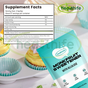 <strong>Blend</strong> Sugar Substitute Monkfruit Extract D <strong>Allulose</strong> <strong>Powder</strong> 454g <strong>Allulose</strong> <strong>Monk</strong> <strong>Fruit</strong> Sweetener - Product Image 2