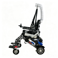 Robot d'aide à la marche portable pour personnes âgées, soutien à la mobilité avec articulations de hanche et de genou motorisées et fonctionnement facile à un bouton pour une utilisation à domicile