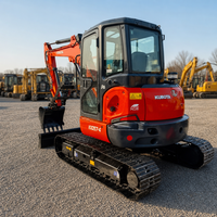Zuverlässiger Gebrauchter KX057-4 Mini-Bagger 5,7 Tonnen Kompakter Raupenbagger für Landwirtschaft und Bau zum Großhandelspreis