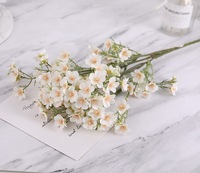 SPR Hängende Pflanze Brautjungfernstrauß Künstliches Grün Tropische Pflanzen Pampasgras Glyzinien Dekorative Blumen für Hochzeiten Events Zuhause