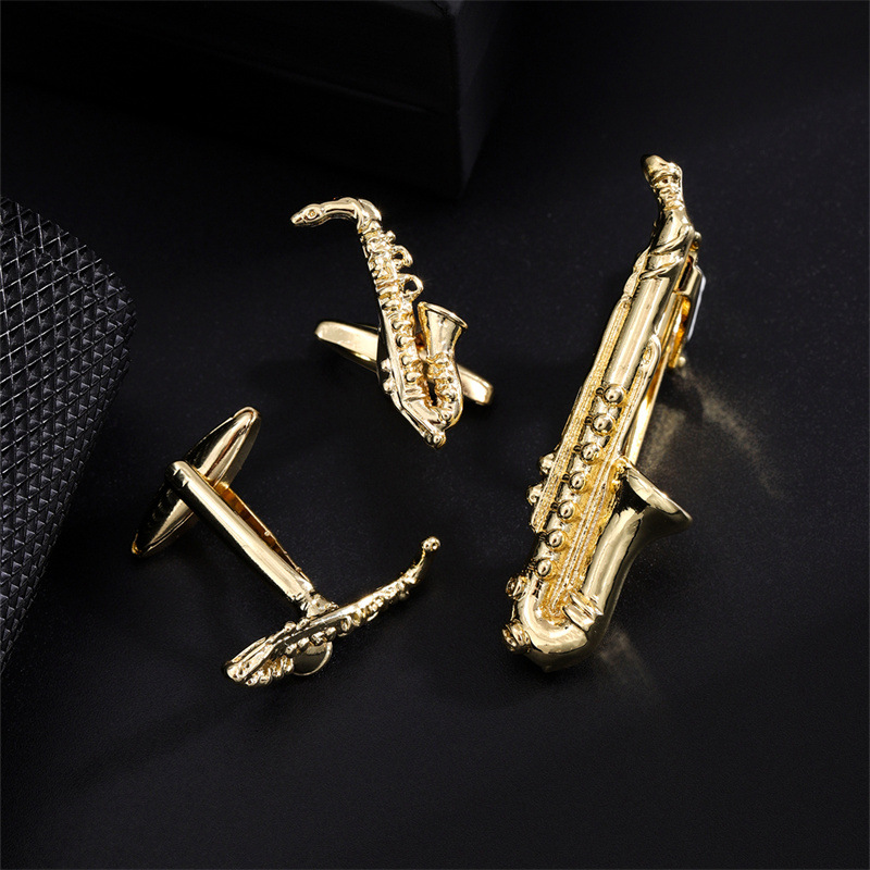 Golden saxophone suit