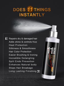 Commercio all'ingrosso <span class=keywords><strong>olio</strong></span> di Argan 11 In uno protezione contro il calore <span class=keywords><strong>capelli</strong></span> nutriente <span class=keywords><strong>Spray</strong></span> lasciare <span class=keywords><strong>olio</strong></span> nel trattamento dei <span class=keywords><strong>capelli</strong></span> di cheratina - Product Image 4