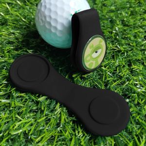 Functional Kitchen Bathroom Use Golf Bag Customized Silicone Rubber Foldable Custom <b>Magnetic</b> Golf Hat Clip <b>Ball</b> Marker - Product Image 5