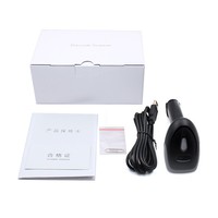 Escáner de Códigos de Barras 2D con Cable, Lector de Códigos QR Portátil, Compatible con Supermercados