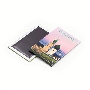 Hot Selling Customized Nostalgic Printing Refrigerator Tourist Photo Souvenir Metal <b>Fridge</b> Magnets - Product Image 6