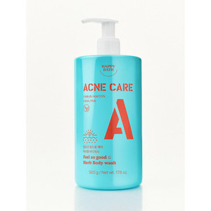 Miglior bagno felice così buona Acne bagnoschiuma profumo a base di erbe 500g scrub & Bodys trattamenti - Product Image 1