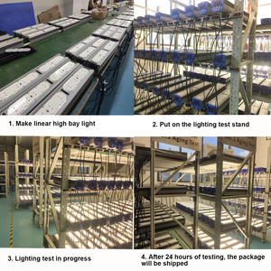 Công nghiệp 50 Wát 200 Wát Opal khuếch tán cho LED mô-đun cao <span class=keywords><strong>bay</strong></span> đèn cho hội thảo kho nhôm treo ánh sáng Trần tuyến tính - Product Image 3