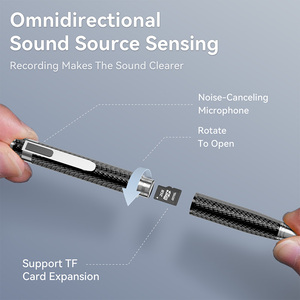 Advanced for BLE 5.2 Aluminium Pencil Nib Wireless Doctor's Note Taker with ChatGPT AI TF Card Slot for Patient Consultati - Product Image 5