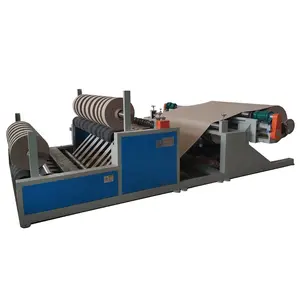 Automatic abrasive paper jumbo roll slitting machine