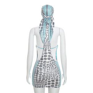 Neuheiten Sexy Stylisches Sommerkleid 2026 Clubwear Damenkleider mit Stirnband - Product Image 3