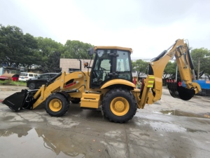 รถตักล้อยางมือสอง Caterpillar 420F ลดราคาพิเศษ CAT 420F Retroexcavadora ขับเคลื่อน 4 ล้อ รถขุดตักดิน เครื่องจักรก่อสร้าง - Product Image 1
