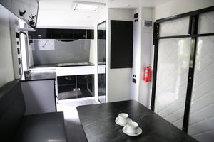 Caravane tout-terrain légère sur mesure Ecocampor Factory, maison de camping-car de 14,6 pieds, remorque de camping moderne, tente de camping pour les <span class=keywords><strong>voyages</strong></span> - Product Image 6