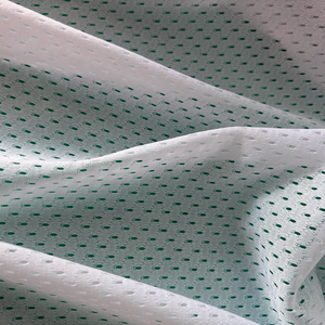 Custom Logo Warp Breien Polyester Voering Stof Snel-Droog Ademend Gat Net Gaas Voor Sportkleding Gebruik Op Handdoek Tent Tas - Product Image 3