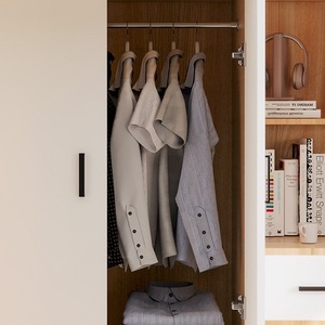 เตียงสองชั้นโลหะและไม้สไตล์มินิมอล พร้อมช่องเก็บของและบันได สำหรับห้องนอนอพาร์ตเมนต์ โรงแรม โรงเรียน หอพัก - Product Image 5