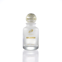 Flacon de parfum en verre personnalisé, cylindrique, 30 ml, 50 ml, 100 ml, flacon de parfum de luxe rond, vaporisateur, atomiseur