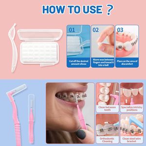 Kit Dental de Ortodoncia 8 en 1 para el Cuidado de Aparatos Ortodóncicos, Set de Viaje Profesional con Cera Ortodóncica, Espejo, Cepillo Interdental, Soporte OEM/ODM - Product Image 6