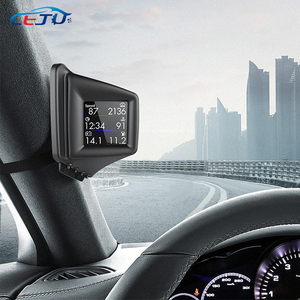 Xe HUD đo Head up hiển thị nhỏ tiện ích M43 OBD2 an ninh báo động rpm MPH & KMH kỹ thuật số tốc độ đo đường - Product Image 5