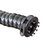 Yodel High Flex tuyau à extrémité ouverte capuchon ouvert Conduit Flexible Oruga câbles Cnc circulaire S porte-câble 3d Robot chaîne de câble