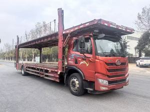 FAW 중고 리버레이션 디젤 플랫베드 트럭-중고 유로 6 배출가스 수동변속기 후베이산 - Product Image 3