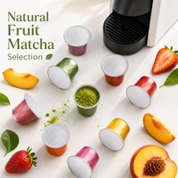 OEM/ODM Capsules de Matcha 2g, Marque Privée, Matcha Cérémonial Pur Longjing, Grade 6A, Thé Santé en Poudre en Vrac, Boîte et Tasse