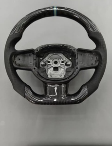 Volvo <span class=keywords><strong>XC</strong></span> 40 S90 S60 V60 <span class=keywords><strong>V90</strong></span> S40 V40 XC60 XC40 XC90 Modification du volant en fibre de carbone avec matériau en cuir Accessoire de voiture - Product Image 6