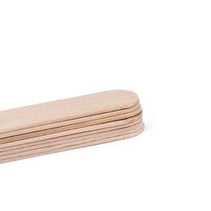 Espátulas de madera para la lengua, 100 unidades, 6 pulgadas, palitos de cera de bambú para salón, suministros para tatuajes - Product Image 4