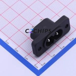 RT-C08-HO-BJ AC Power Connector Through hole Component (THT) Connector - Product Image 2