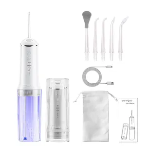 Detachable Water Tank Oral Irrigator Dental Teeth Cleaner 300ML Water Flosser With UV Light