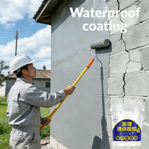 <span class=keywords><strong>Pintura</strong></span> Impermeable con Revestimiento <span class=keywords><strong>de</strong></span> PU <span class=keywords><strong>para</strong></span> Techos, Pisos y Paredes Exteriores, Revestimiento Multiusos - Product Image 1
