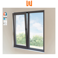 Nouvelles tendances ouragan impact verre trempé aluminium inclinable et fenêtre coulissante villa cuisine sécurité fenêtres coulissantes