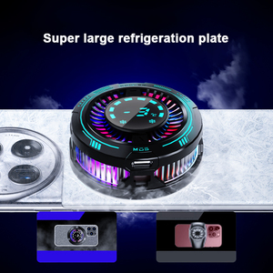 อุปกรณ์ระบายความร้อนโทรศัพท์มือถือแบบพกพา พร้อมหน้าจอแสดงอุณหภูมิ และกันน้ำ สำหรับเล่นเกม - Product Image 4