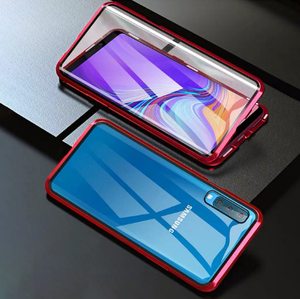 Ốp Gập Nam Châm Hai Mặt Kính 360, Ốp Bảo Vệ Chống Va Đập, Bằng Kim Loại, Cho Samsung <span class=keywords><strong>Galaxy</strong></span> A30S A20S A10S A50S A20 A30 A50 A70 - Product Image 4