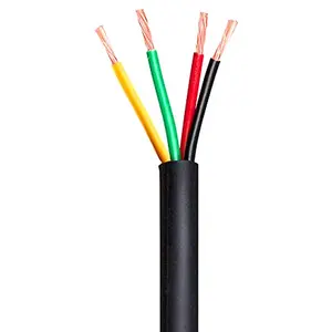 Медный гибкий провод, многожильный H05V2V2-F PVC кабель 2,5 мм 4 мм, цена электрического провода