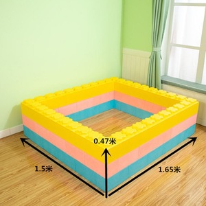 Parque Infantil Grande para Niños, Bloques <span class=keywords><strong>de</strong></span> Construcción <span class=keywords><strong>de</strong></span> Espuma EPP, <span class=keywords><strong>Castillo</strong></span> <span class=keywords><strong>de</strong></span> Plástico Suave, Varios Modelos Divertidos - Product Image 5