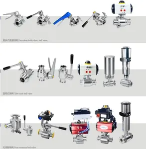 HEDE Direct Sells Industrial Water Ball Valve 316 Stainless Steel 1 PC Ball Valve Water Or Gas Valves