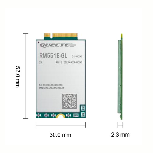 RM551 M.2 MmWave 5G Sub6 GHz 5G Module Optimal for IOT & EMBB Applications Communication & Networking Product-RM551E RM551E-GL