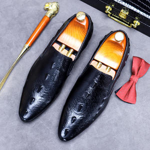 Zapatos Formales de Negocios para Hombre, Juveniles, Ligeros, Transpirables, Antideslizantes, con Cordones, Estilo Casual - Product Image 4