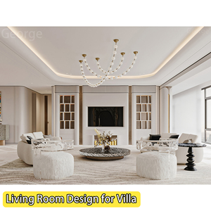 Hiện đại 3D Rendering thiết kế đồ họa căn hộ nhà thiết kế nội thất phong cách hiện đại thân thiện với môi trường bền vật liệu xây dựng - Product Image 2