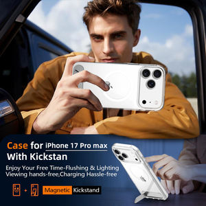 เคสใสพร้อมห่วงยึดที่มองไม่เห็นขาตั้งสำหรับ <span class=keywords><strong>iPhone</strong></span> 17 PRO MAX - Product Image 5