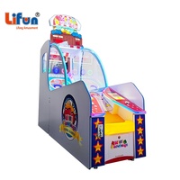 Máquina de Juego de Lanzamiento de Pelotas Estilo Carnaval LIFUN, Máquina Arcade Profesional de Lanzamiento de Pelotas con Recompensas para Centros Comerciales