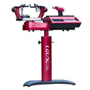 Leung D50 Digital Vertical <b>Badminton</b> Racket Stringing Machine Adjustable Metal Red - Product Image 3